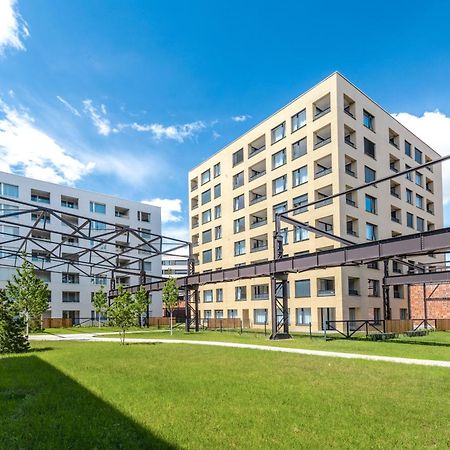 דירות Bright 2Br - 7Th Floor, Balcony, Free Parking By Gravity פראג מראה חיצוני תמונה