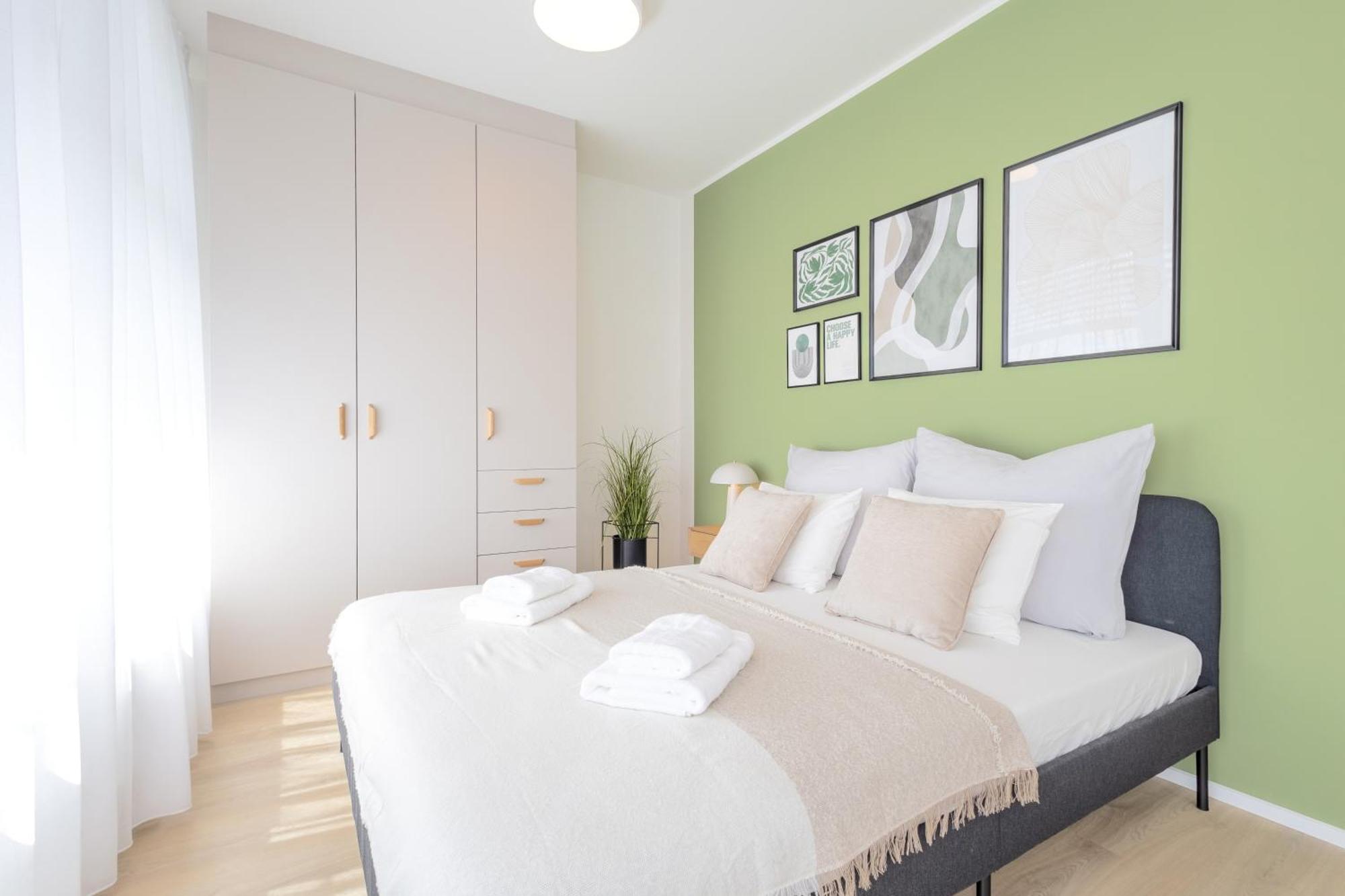 דירות Bright 2Br - 7Th Floor, Balcony, Free Parking By Gravity פראג מראה חיצוני תמונה